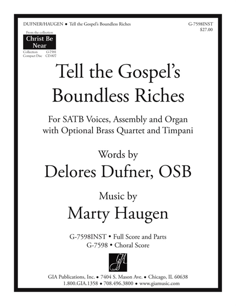 Tell the Gospel's Boundless Riches